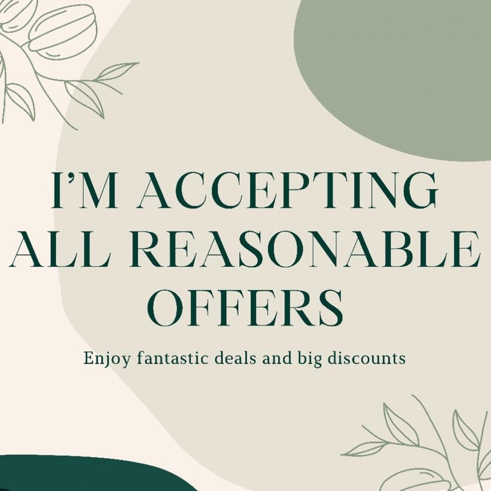 ALL REASONABLE OFFERS ACCEPTED ✅✅✅😉😉😉